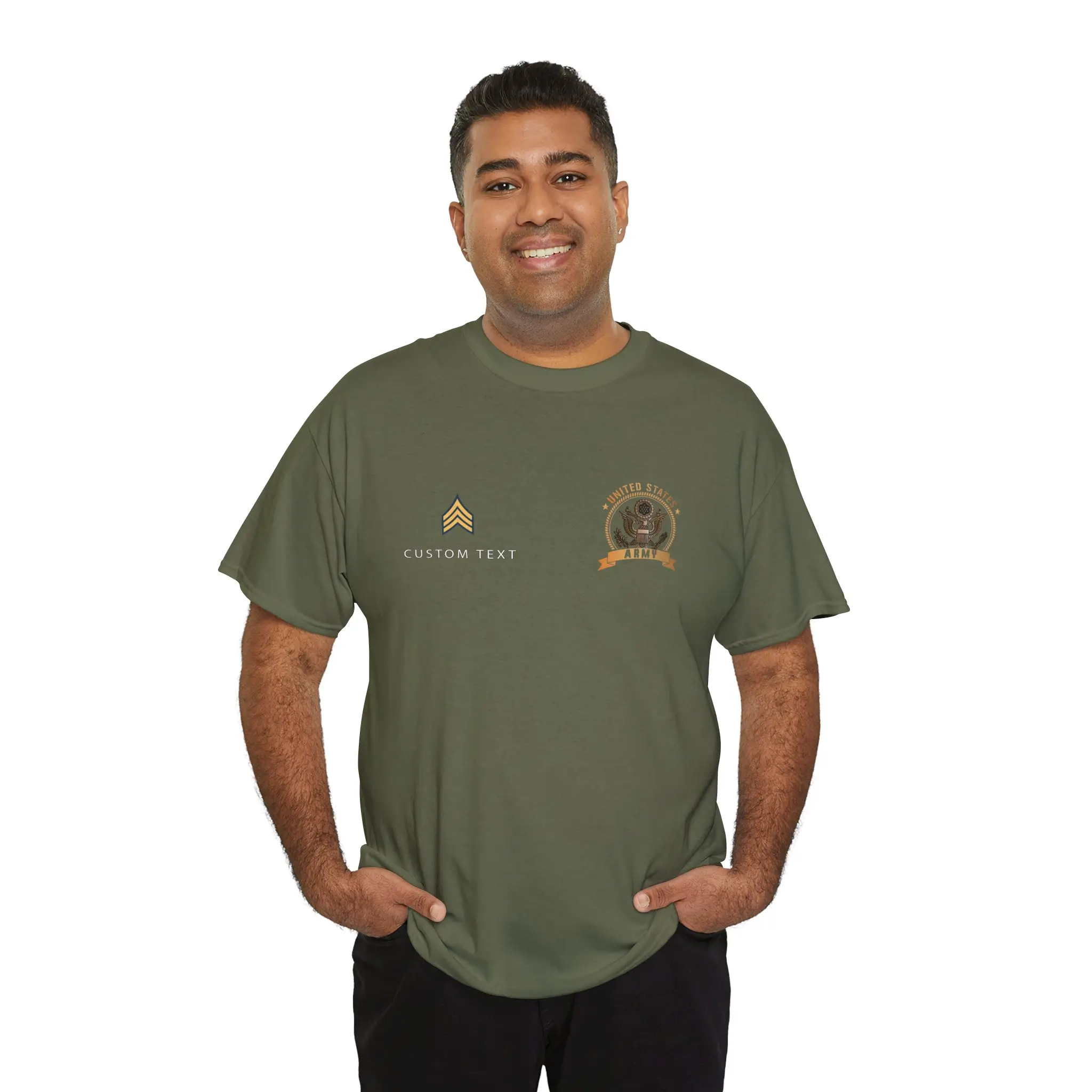 Custom Army DD-214 T-shirt – Never Underestimate an Old Man
