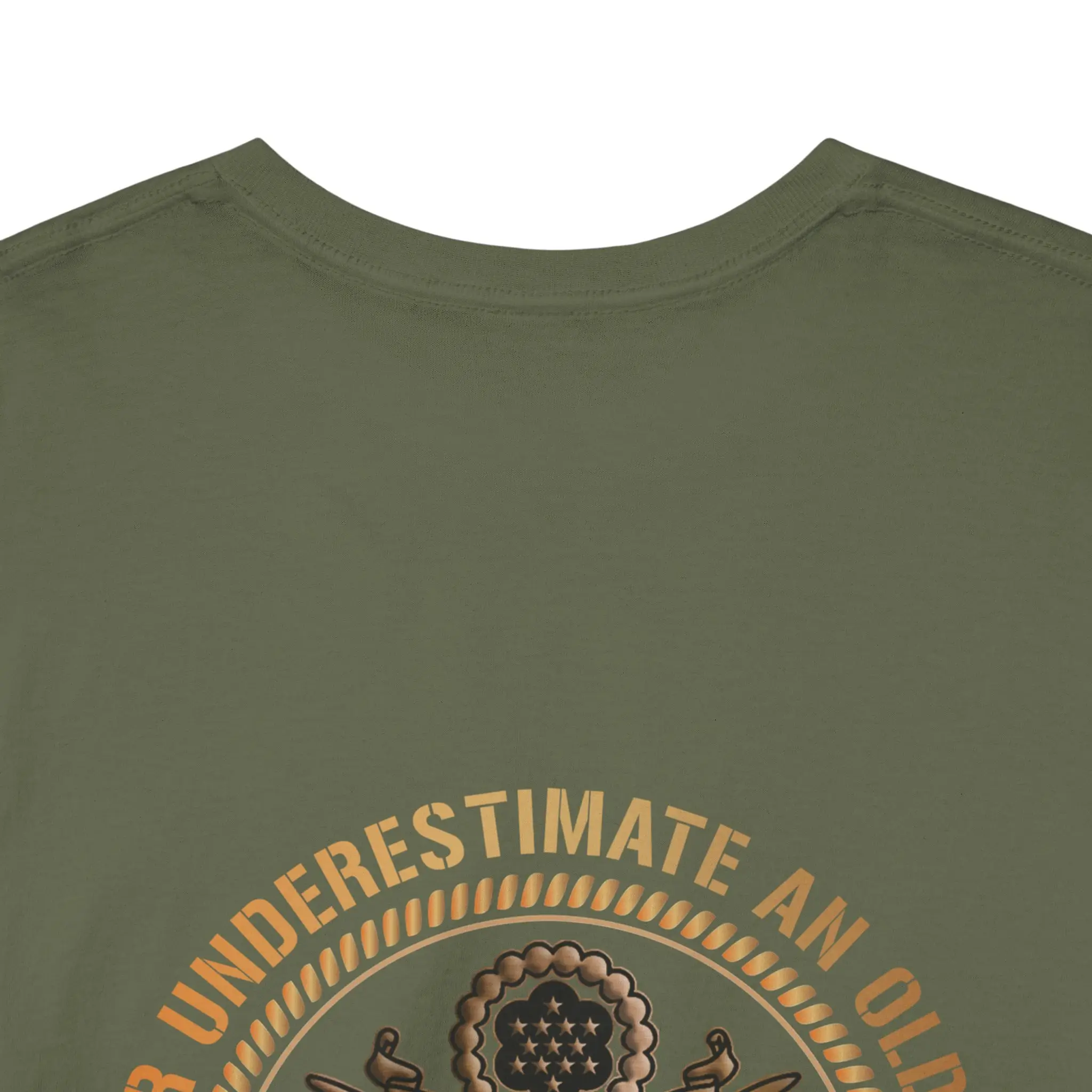 Custom Army DD-214 T-shirt – Never Underestimate an Old Man