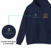 Custom Navy DD-214 Hoodie – Never Underestimate an Old Man