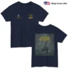 Custom Navy Veteran Shirt – “The Sea Is Ours” Personalized Name & Rank Proud US Navy Apparel