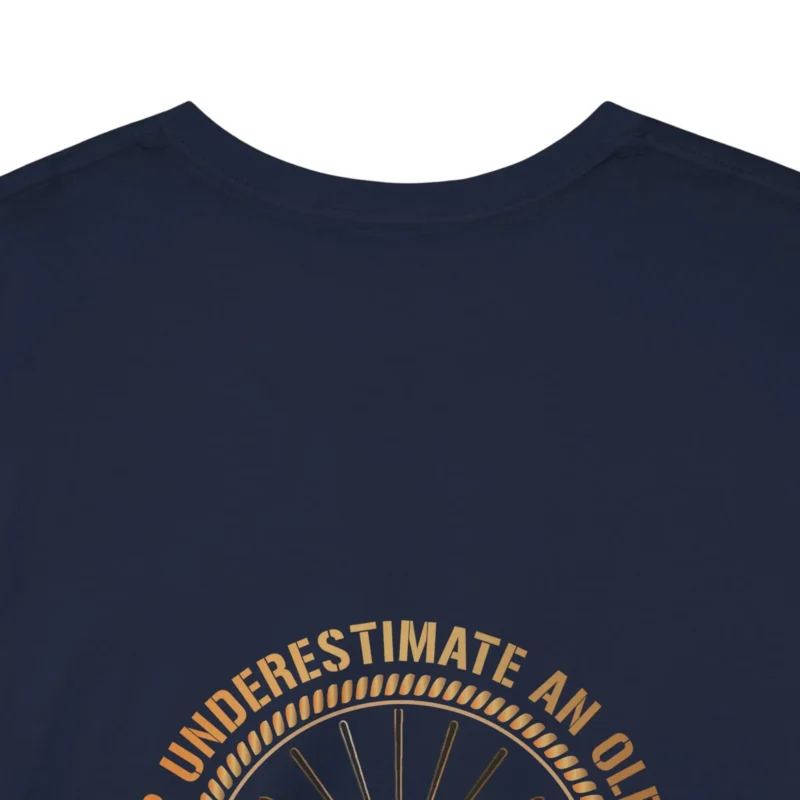 Custom US Navy Veteran DD-214 T-shirt – Never Underestimate an Old Man