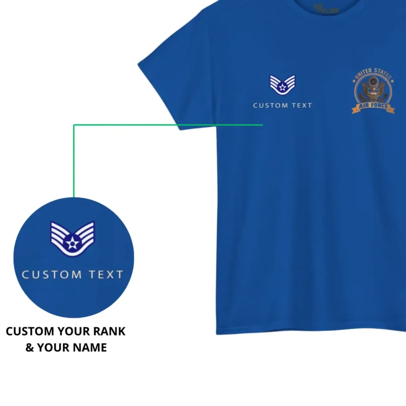 Custom USAF DD-214 T-shirt – Never Underestimate an Old Man