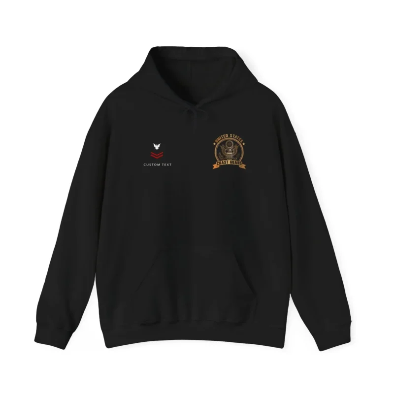 Custom USCG DD-214 Hoodie – Never Underestimate an Old Man