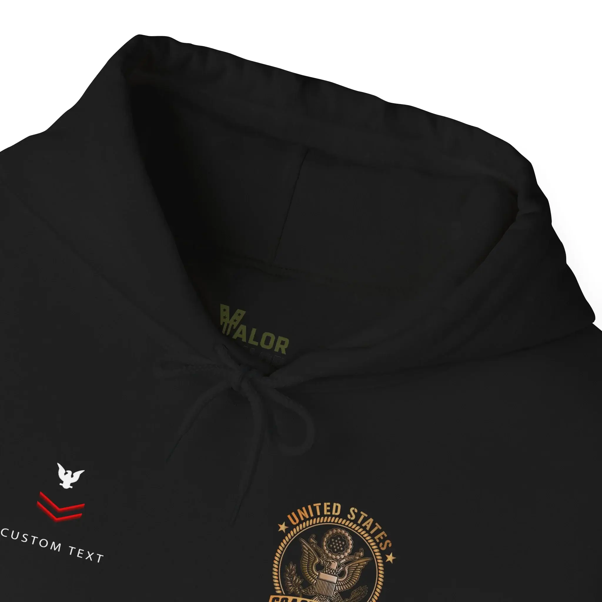 Custom USCG DD-214 Hoodie – Never Underestimate an Old Man