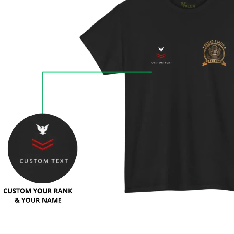 Custom USCG DD-214 T-shirt – Never Underestimate an Old Man