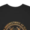Custom USCG DD-214 T-shirt – Never Underestimate an Old Man