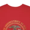 Custom USMC DD-214 T-tshirt – Never Underestimate an Old Man