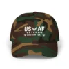 Customized USAF Veteran Embroidered Hat – Personal Rank, Name & Service Years #000073