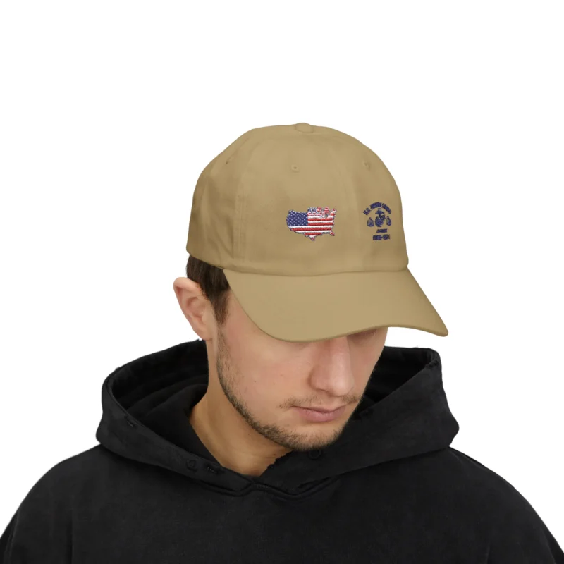 Customized USMC Veteran Hat – Personalize Rank, Name & Service Years #000064