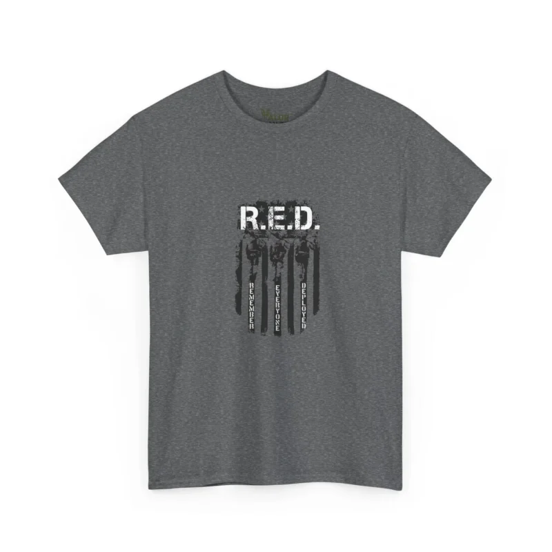 R.E.D. Remember Everyone Deployed Shirt – Support Our Deployed Heroes Tee