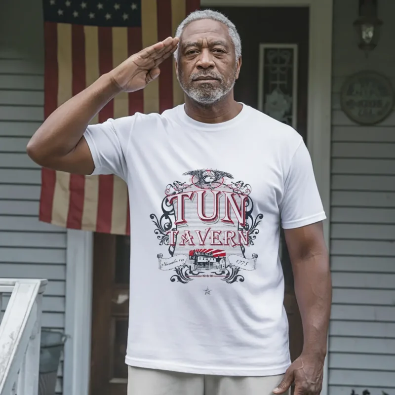 Alternative view of Tun Tavern Eagle Vintage T-Shirt