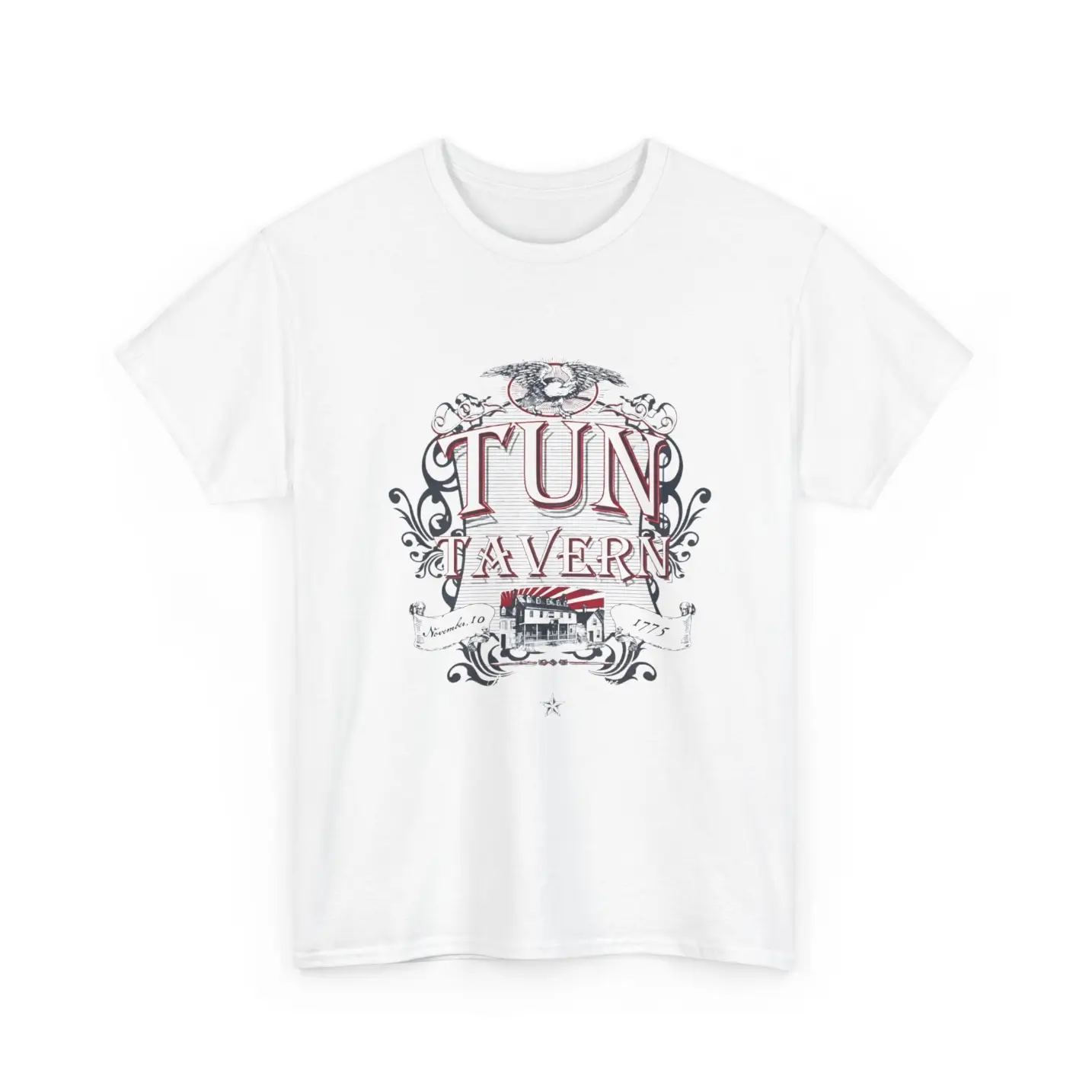 Tun Tavern Eagle Vintage T-Shirt – Birthplace of the US Marine Corps 1775