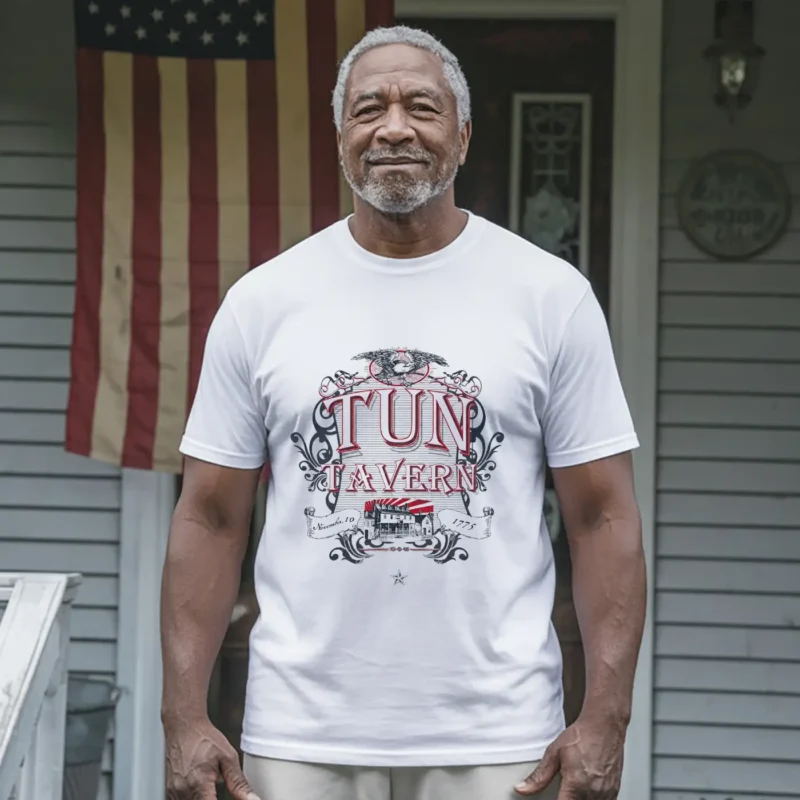 Tun Tavern Eagle Vintage T-Shirt – Birthplace of the US Marine Corps 1775