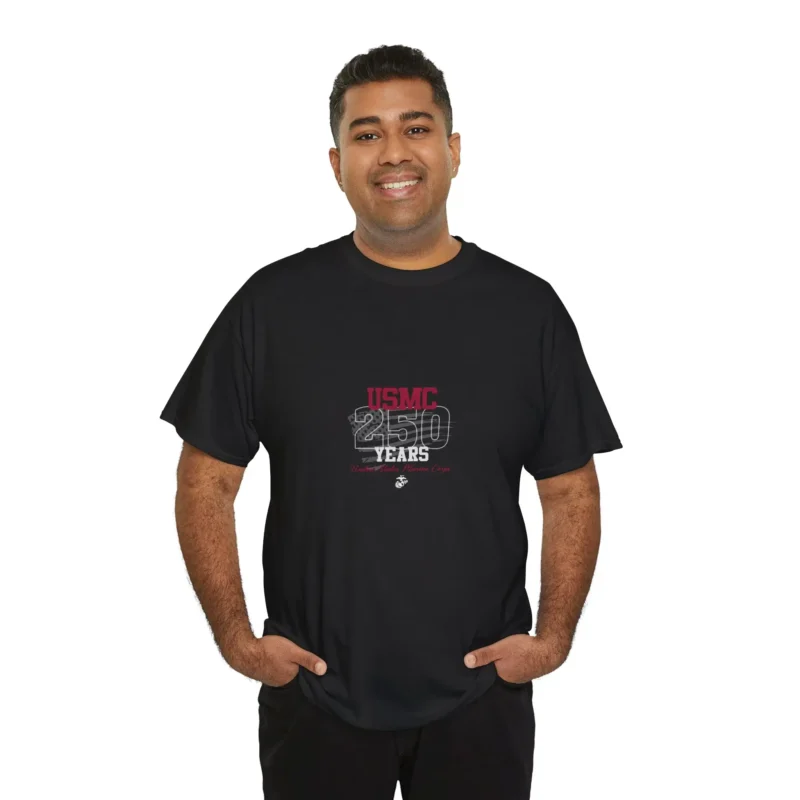 USMC 250 Years Anniversary Shirt – Minimalist Marine Corps Tribute Tee