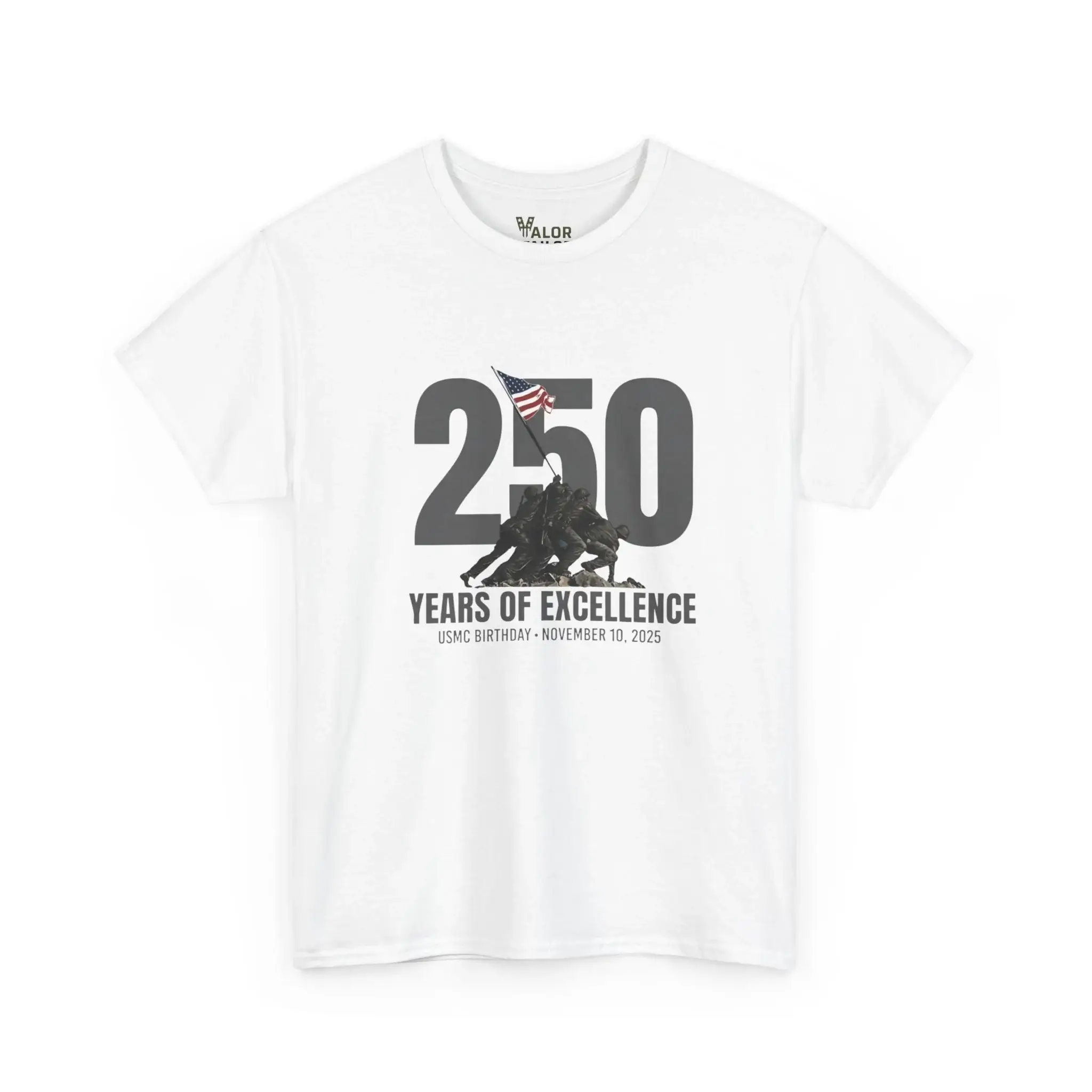 USMC 250th Anniversary “Years of Excellence” Marine Corps Birthday T-Shirt