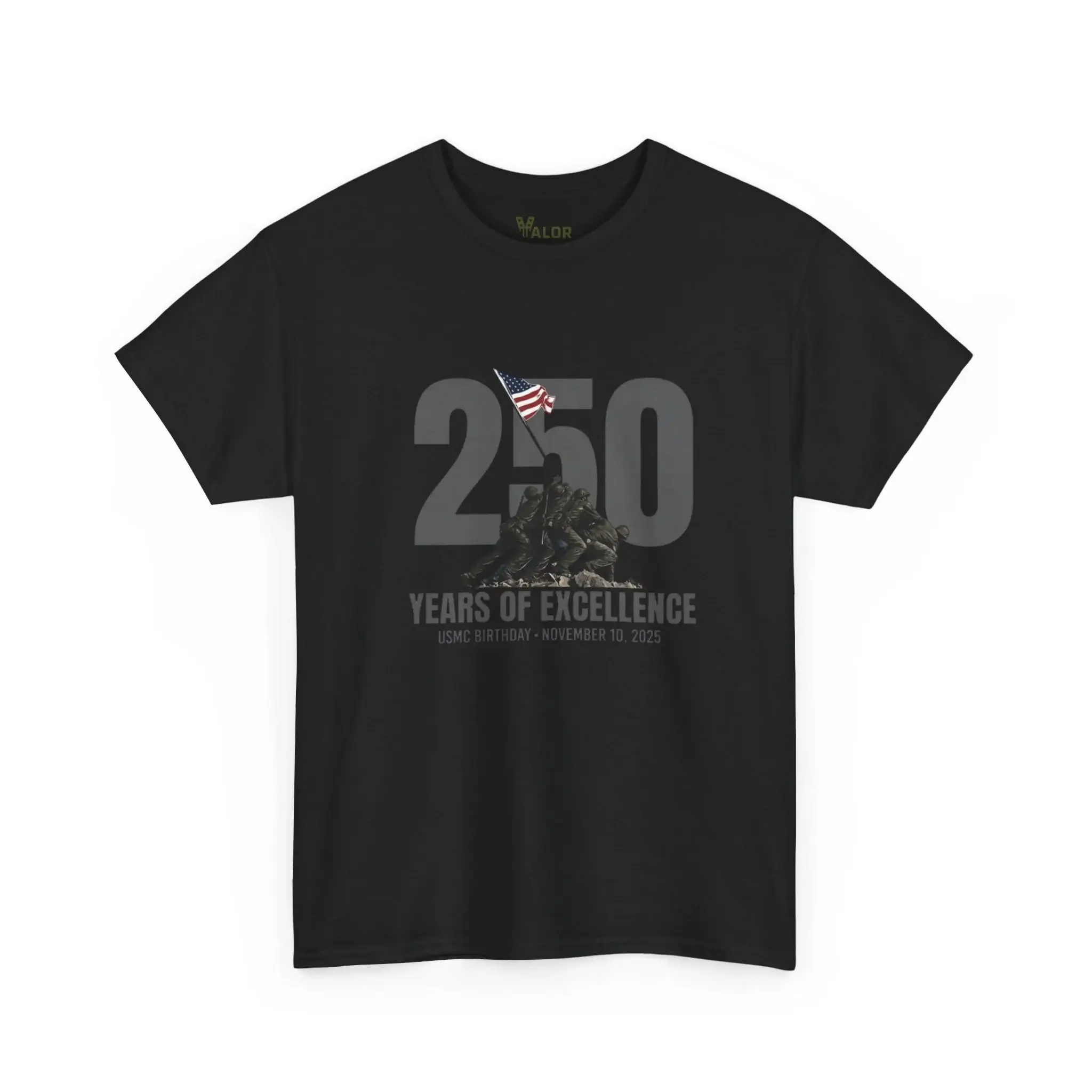 USMC 250th Anniversary “Years of Excellence” Marine Corps Birthday T-Shirt