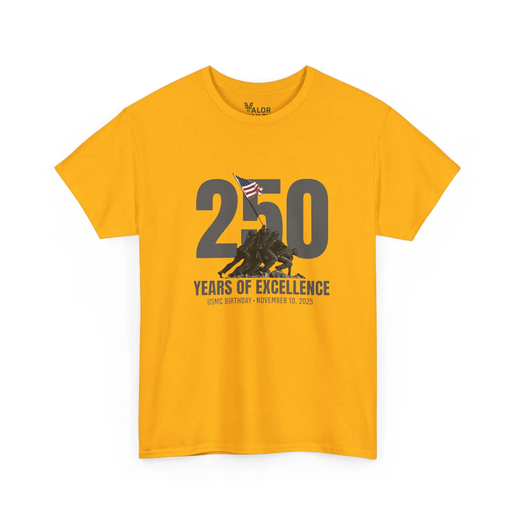 USMC 250th Anniversary “Years of Excellence” Marine Corps Birthday T-Shirt