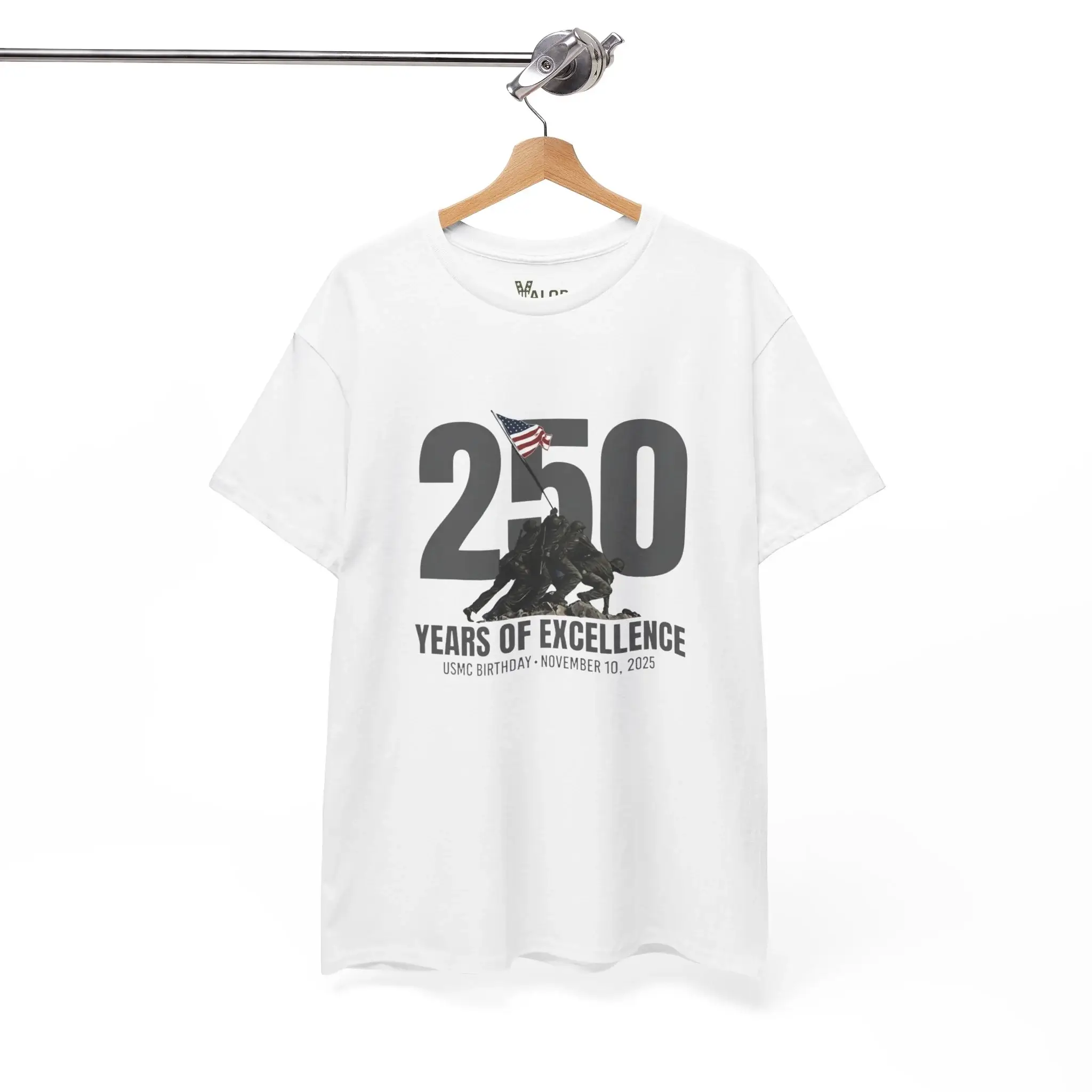USMC 250th Anniversary “Years of Excellence” Marine Corps Birthday T-Shirt
