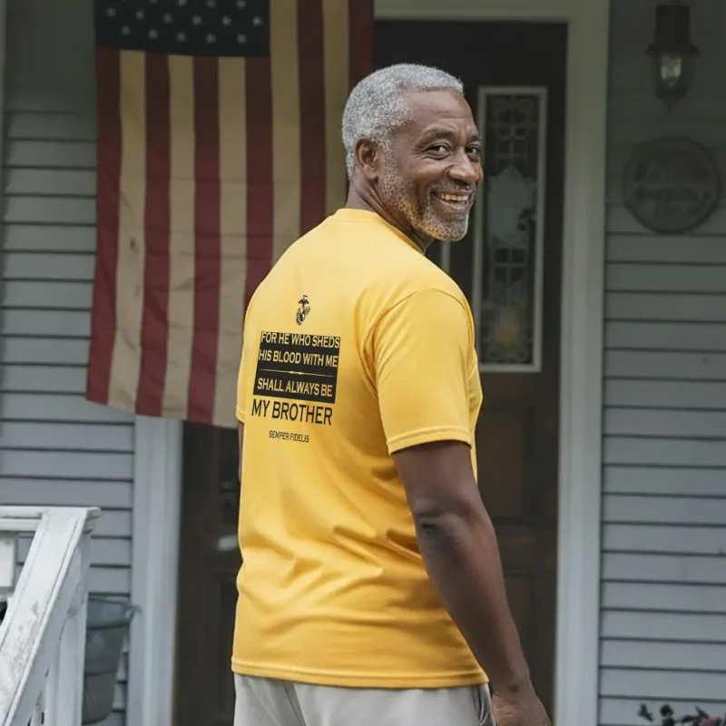 USMC Brotherhood “Semper Fidelis” Tribute T-Shirt