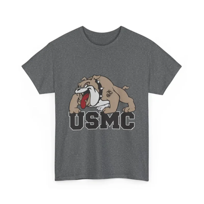 USMC Bulldog Mascot “Devil Dog” Marine Corps Pride T-Shirt