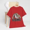 USMC Bulldog Mascot “Devil Dog” Marine Corps Pride T-Shirt