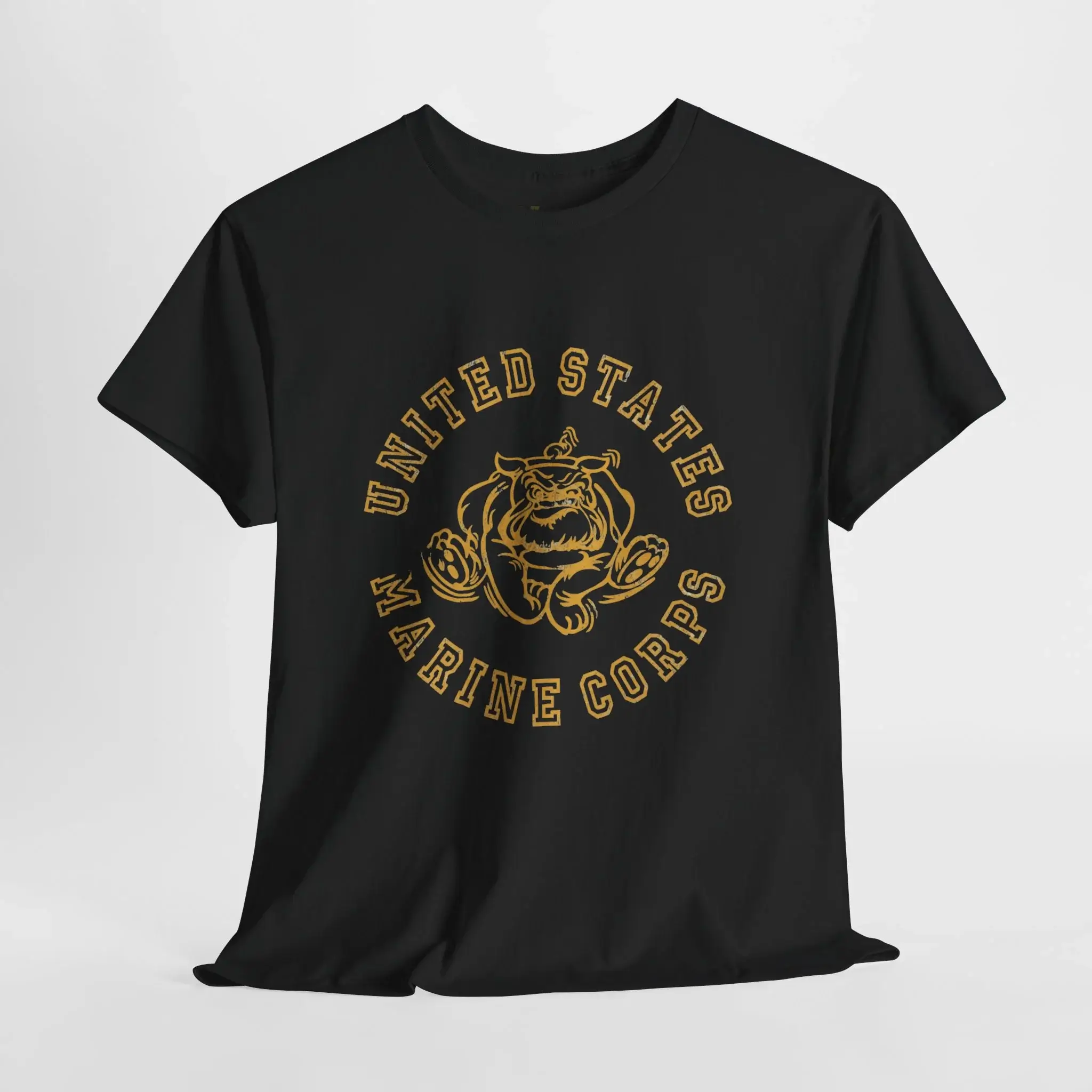 USMC Bulldog Mascot Vintage United States Marine Corps T-Shirt