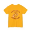 USMC Eagle Globe & Anchor Back Print Marine Corps T-Shirt