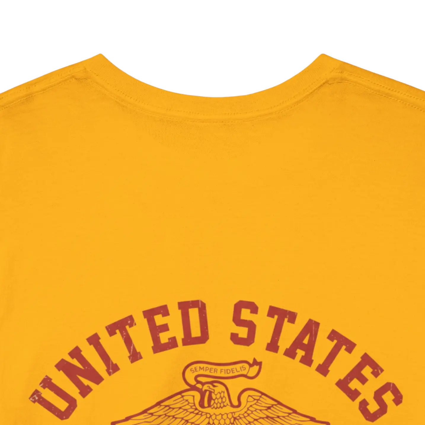 USMC Eagle Globe & Anchor Back Print Marine Corps T-Shirt