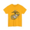 USMC Eagle Globe and Anchor Vintage Distressed Emblem T-Shirt