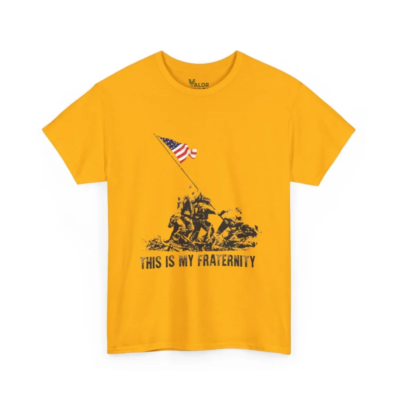 USMC Iwo Jima “This Is My Fraternity” Marine Brotherhood T-Shirt