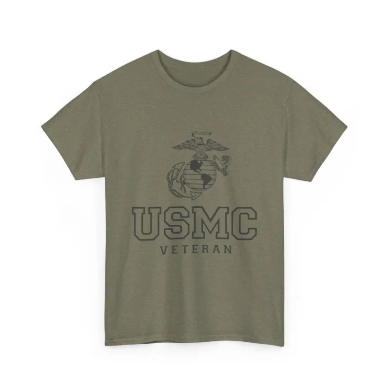 USMC Veteran Eagle Globe & Anchor Marine Corps Pride T-Shirt
