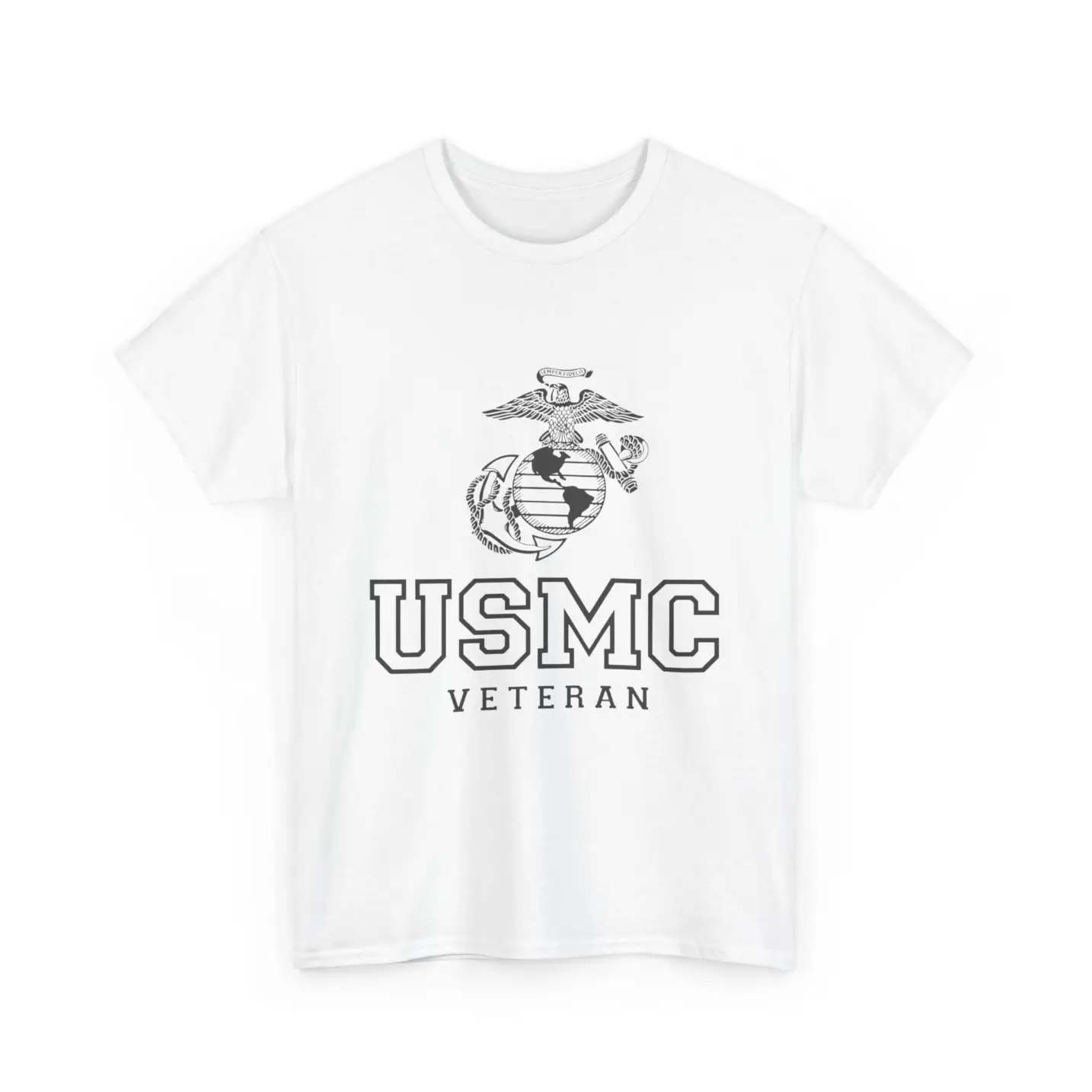 USMC Veteran Eagle Globe & Anchor Marine Corps Pride T-Shirt