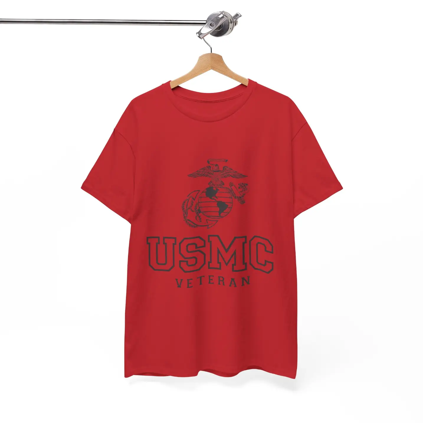 USMC Veteran Eagle Globe & Anchor Marine Corps Pride T-Shirt