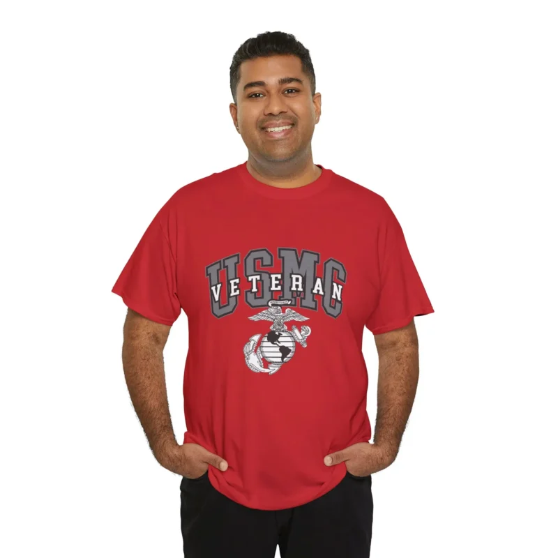 USMC Veteran Eagle Globe & Anchor Marine Pride T-Shirt