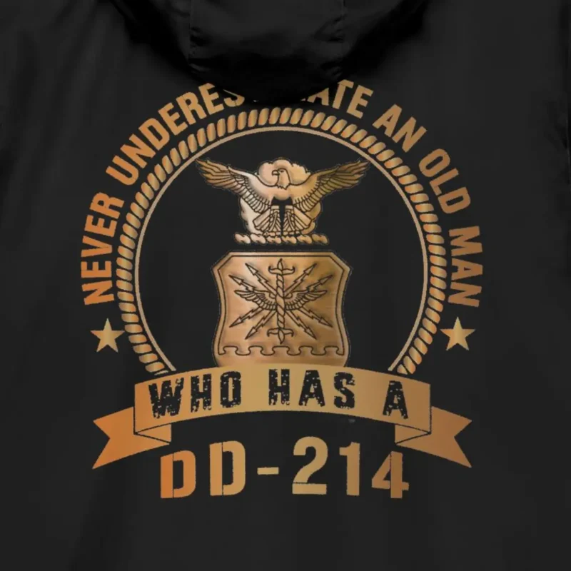 Customized DD-214 US Air Force Windbreaker Jacket #000037