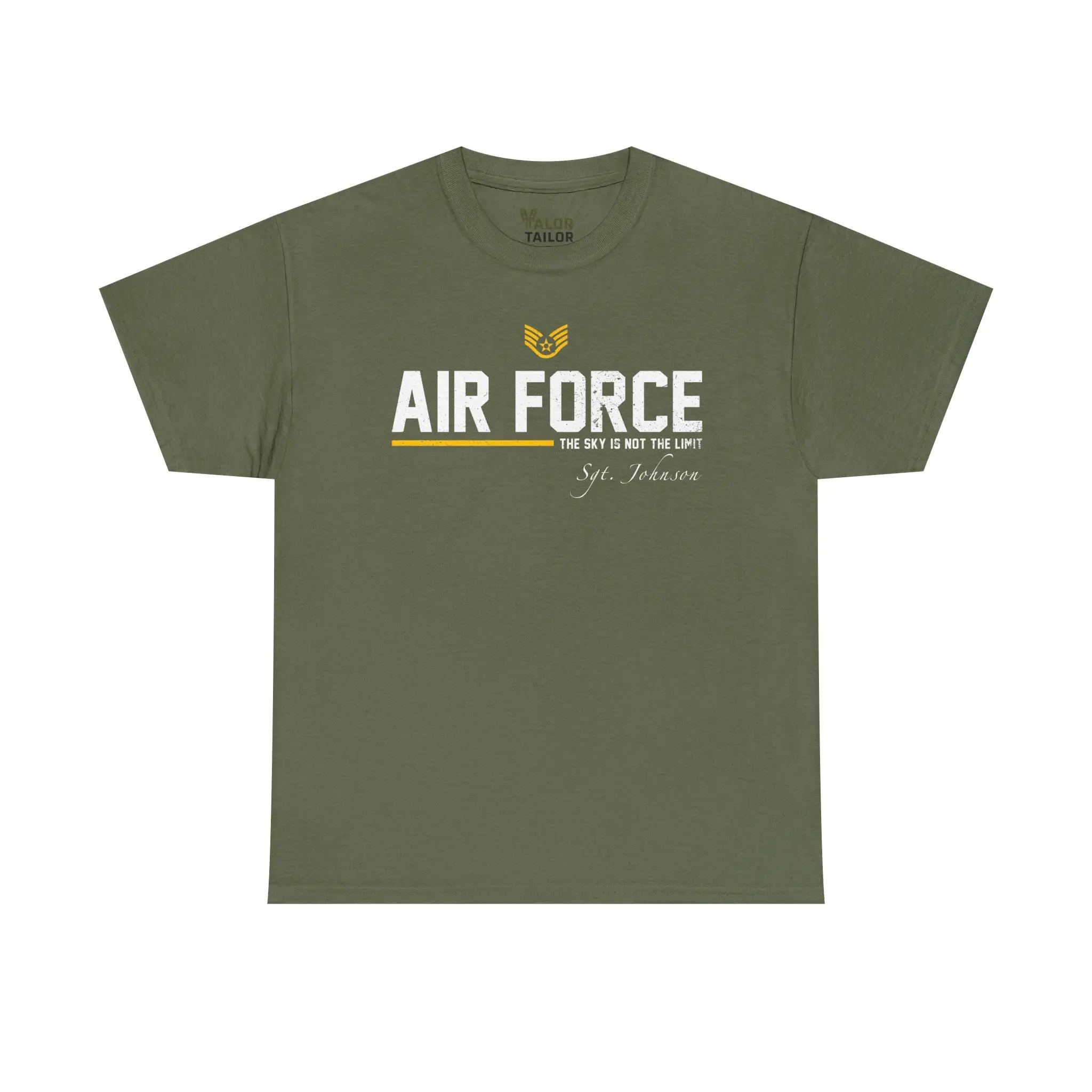 Customized U.S. Air Force “The Sky Is Not The Limit” T-Shirt #000095 - Image 9