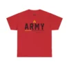 Customized U.S. Army T-Shirt – “No Better Friend, No Worse Enemy” with Rank & Name #000093