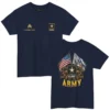 Customized U.S. Army Veteran T-Shirt – Personalized Rank & Name #00011