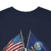 Customized U.S. Navy Veteran T-Shirt – Personalized Rank & Name #000111
