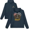 Customized US Army Windbreaker Jacket Persionalize Name & Rank #000110