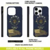 Customized US Military Golden Motto Pattern Phone Case #000105