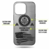 Customized US Military Proudly Served Phone Case #000102 (1)