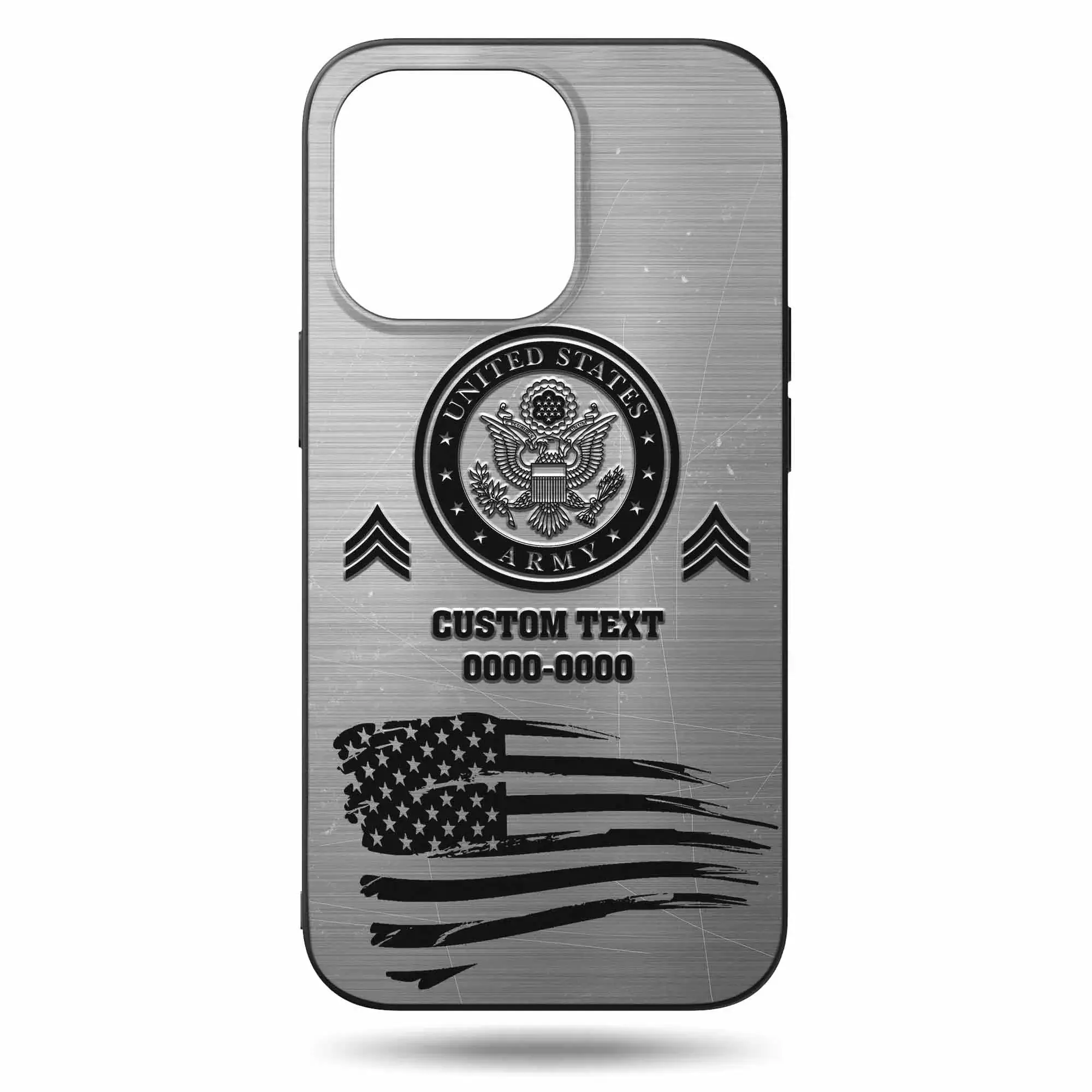 Customized US Military Proudly Served Phone Case #000102 - Image 3