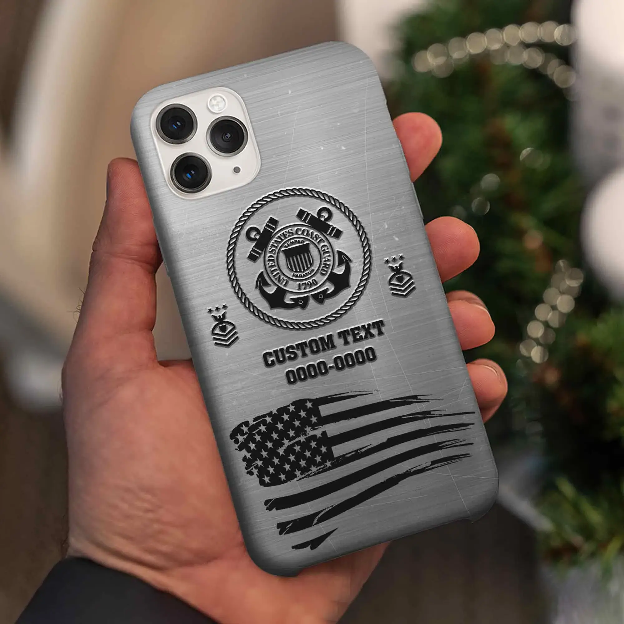 Customized US Military Proudly Served Phone Case #000102 - Image 6