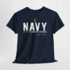 Customized US Navy “Damn The Torpedoes” T-Shirt – Personalized Veteran Tribute #000094