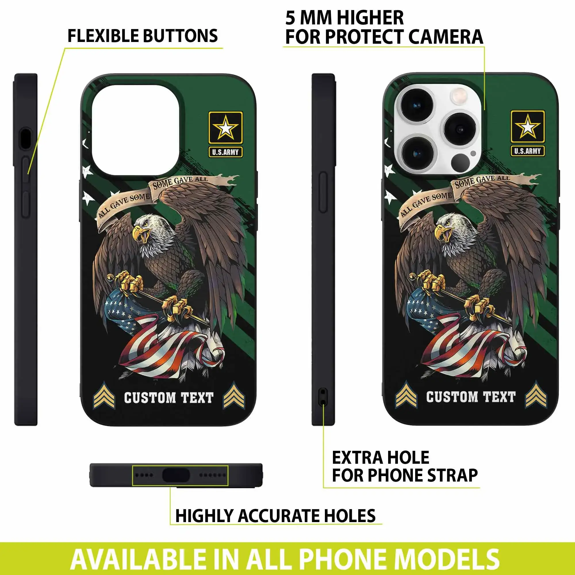 Customized US Veteran Phone Case Phone Case #000107