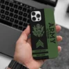 Customized US Veteran Proudly Served Phone Case #000110