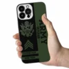Customized US Veteran Proudly Served Phone Case #000110