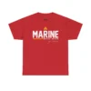 Customized USMC “Born In A Bar – Built For War” Marine T-Shirt – Personalized Name Edition #000096