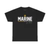 Customized USMC “Born In A Bar – Built For War” Marine T-Shirt – Personalized Name Edition #000096